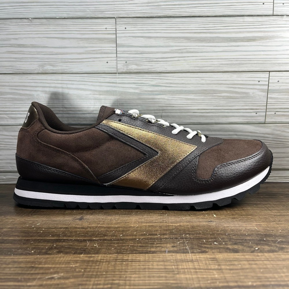 Brooks Heritage Chariot Coffeehouse Collection Men's Brown Shoes - Men's 13 (D)